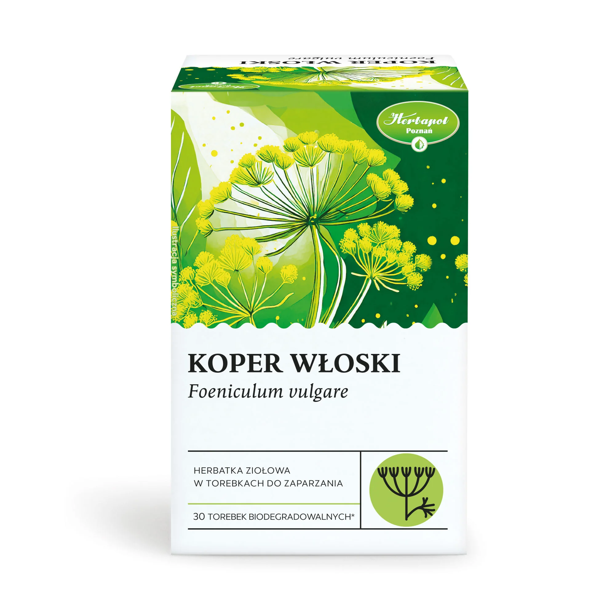 Herbapol Poznań Koper włoski herbata, 30 torebek
