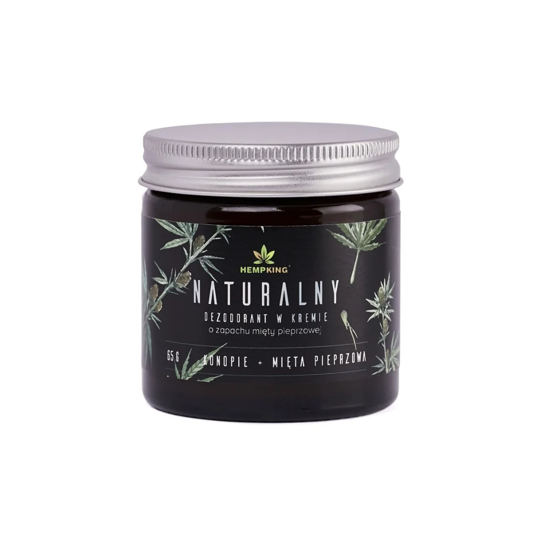 HEMPKING Naturalny dezodorant w kremie Mięta Pieprzowa, 65 g