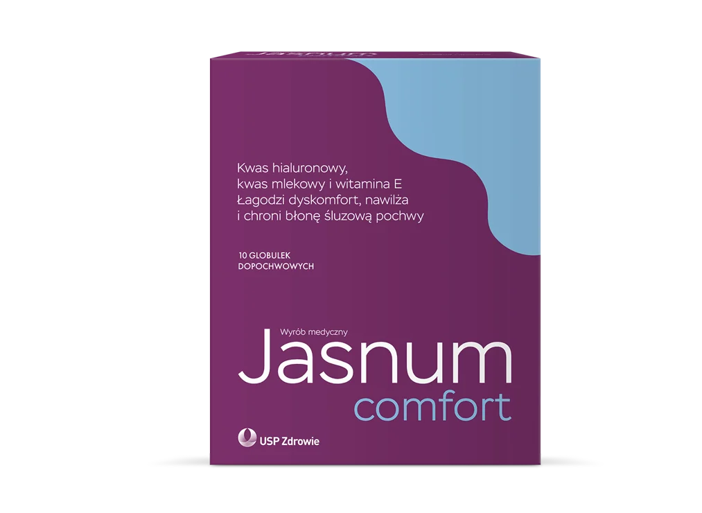 Jasnum comfort 10 globulek dopochwowych