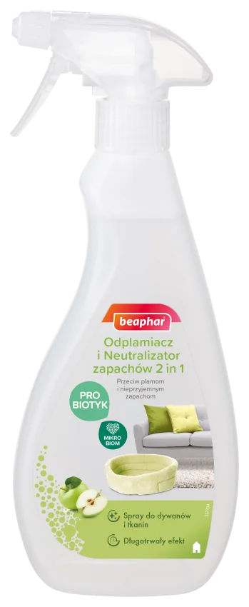Beaphar odplamiacz i neutralizator zapachów, 500 ml