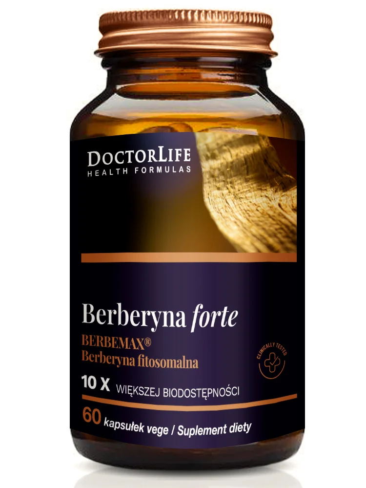 Doctor Life BERBEMAX® Berberyna forte 60 kapsułek