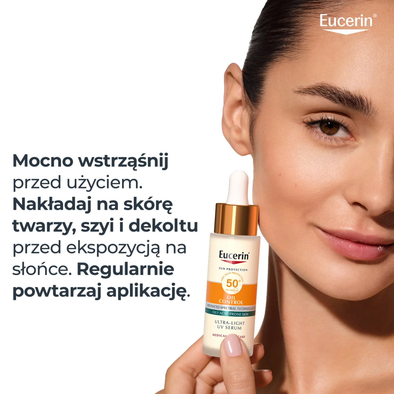 Eucerin Oil Control SPF50+ serum UV 30ml