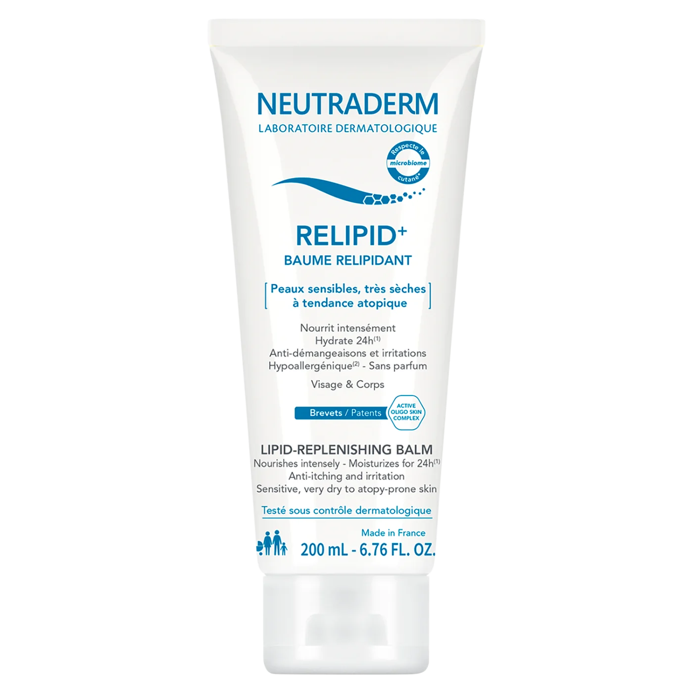 Neutraderm Relipid+ Balsam odbudowujący warstwę lipidową, 200 ml