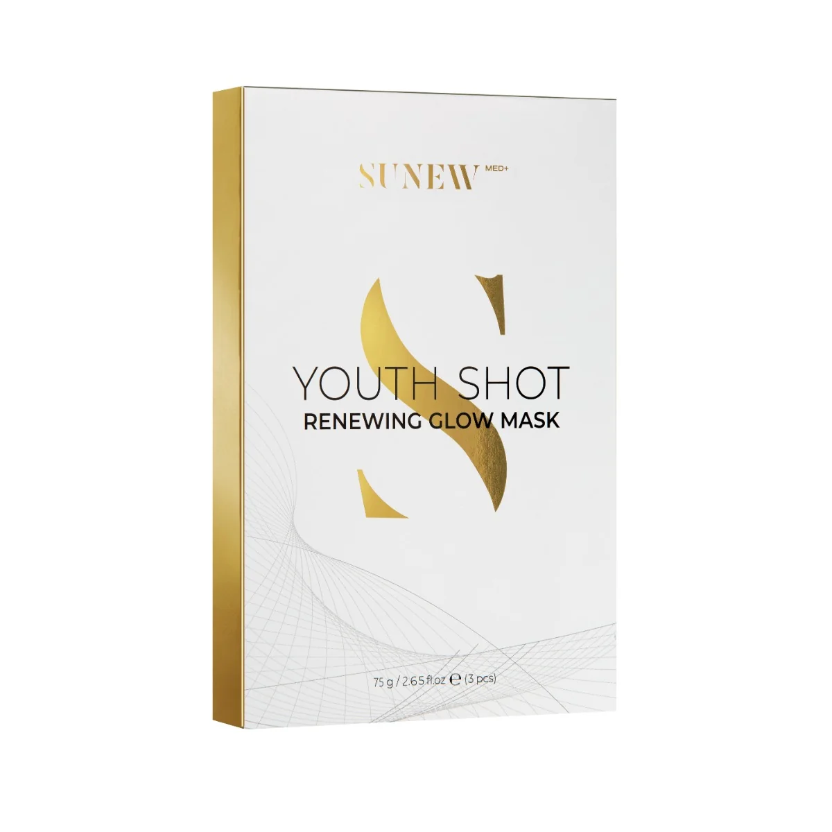 SunewMed+ Youth Shot maska zastrzyk młodości, 3 sztuki