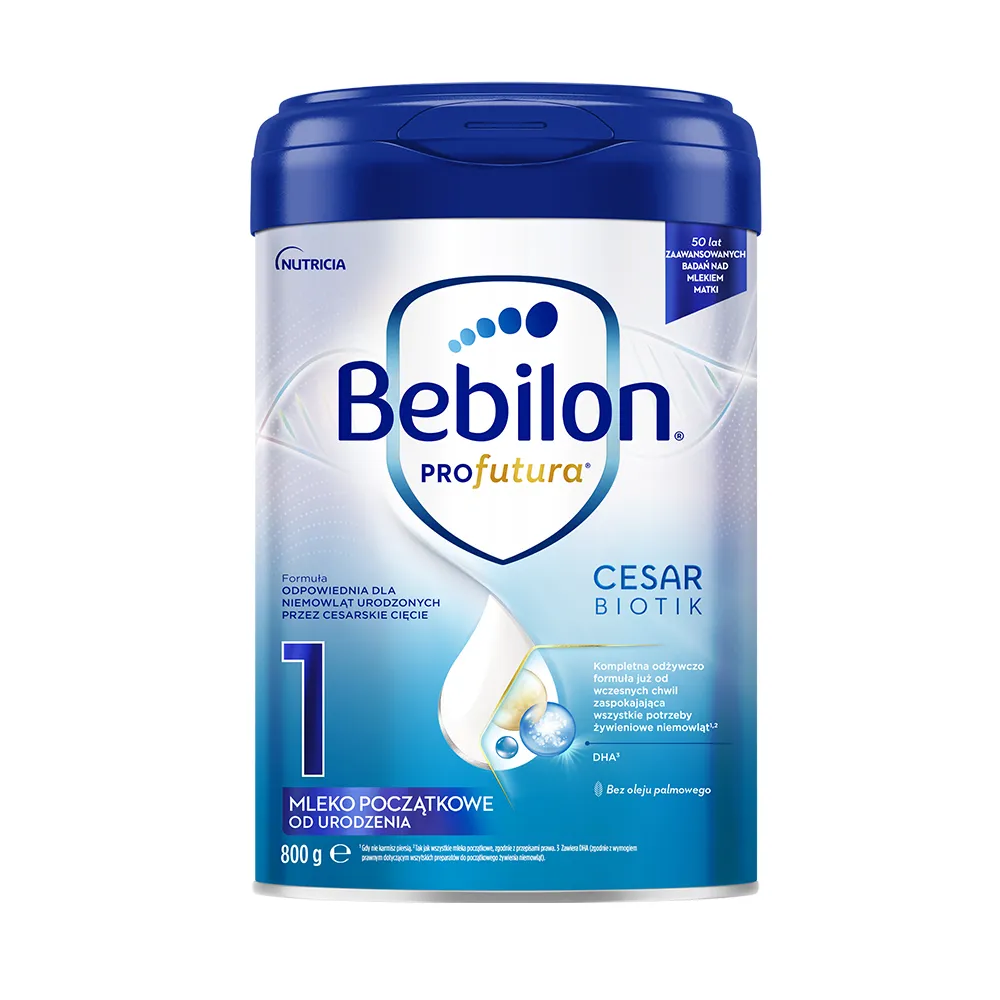 Bebilon Profutura Cesar Biotik 1, mleko początkowe, od urodzenia, 800 g 