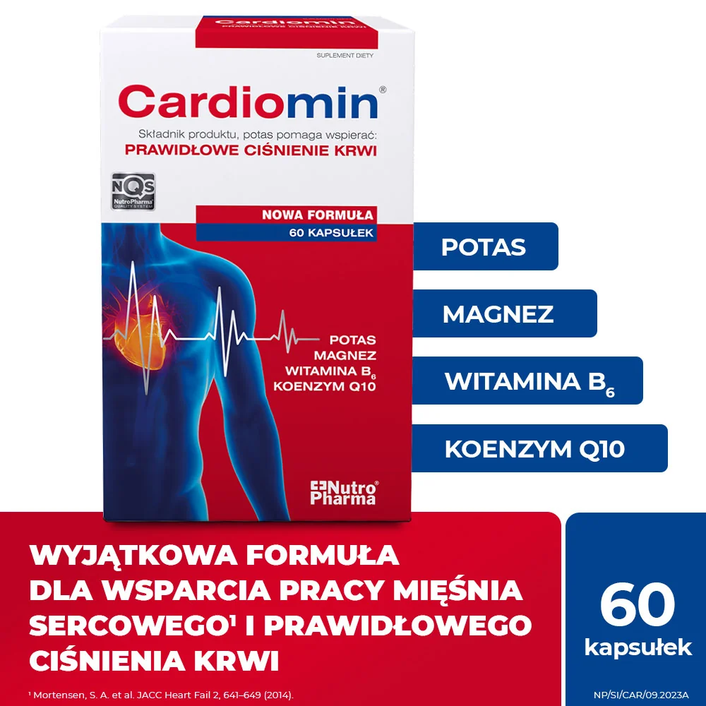Cardiomin suplement diety, 60 kapsułek