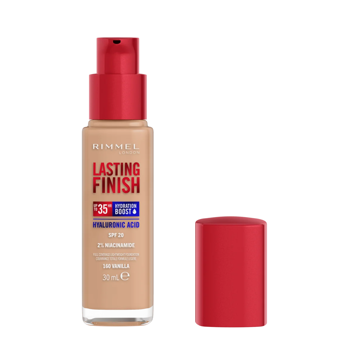 Rimmel Lasting Finish Foundation Podkład do twarzy nr 160 Vanilla, 30 ml
