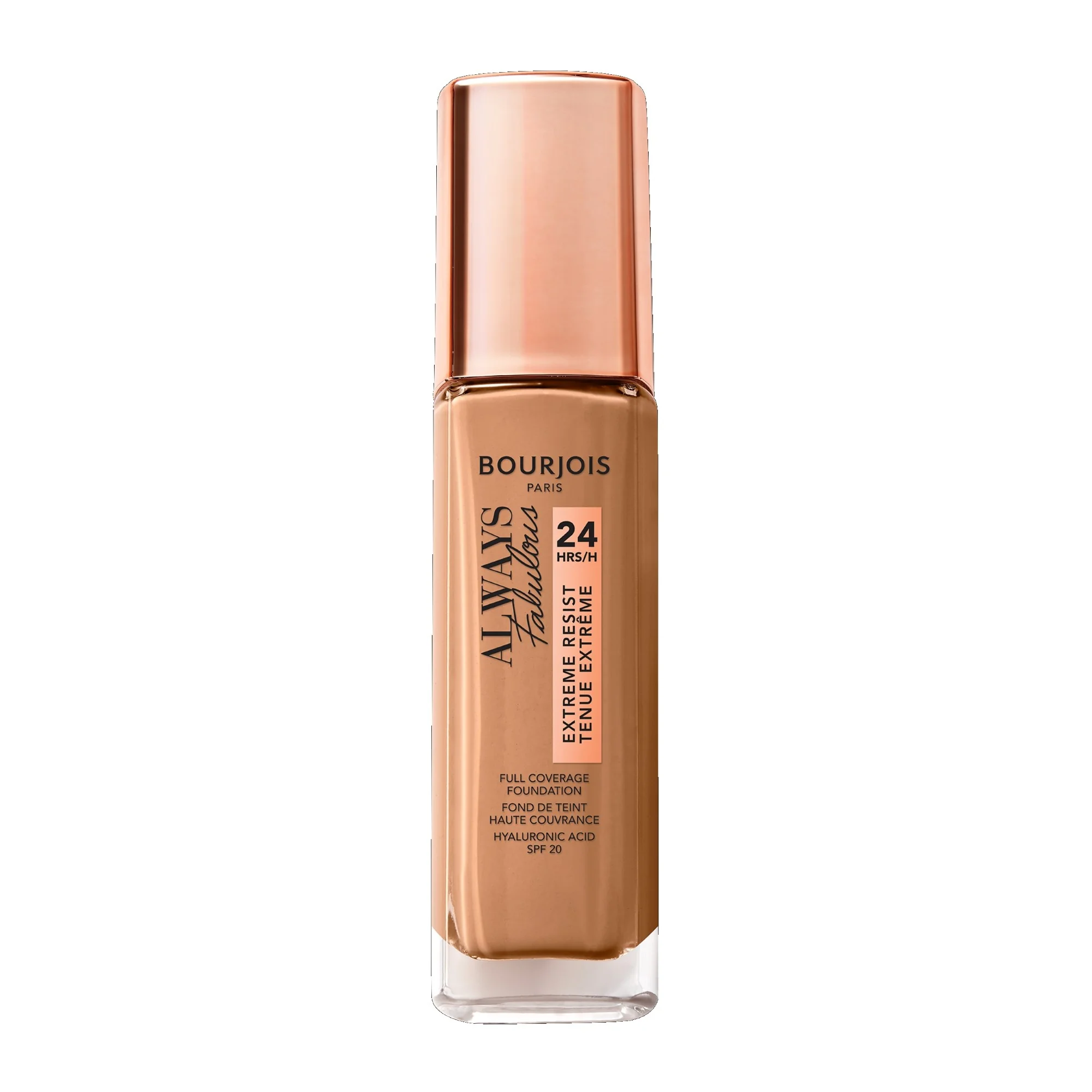 Bourjois Always Fabulous podkład do twarzy, kryjący, SPF 20, nr 420 Light Sand, 30 ml