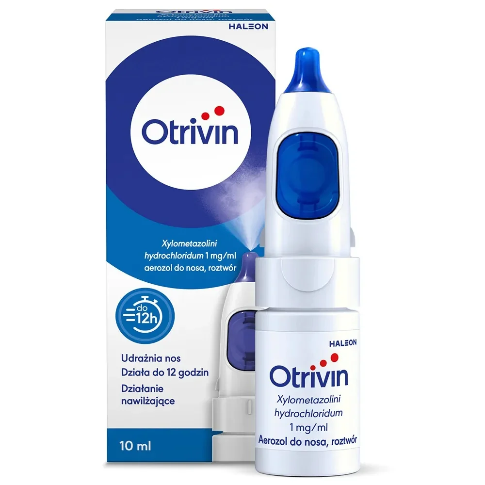 Otrivin 1 mg/ml aerozol do nosa, 10 ml
