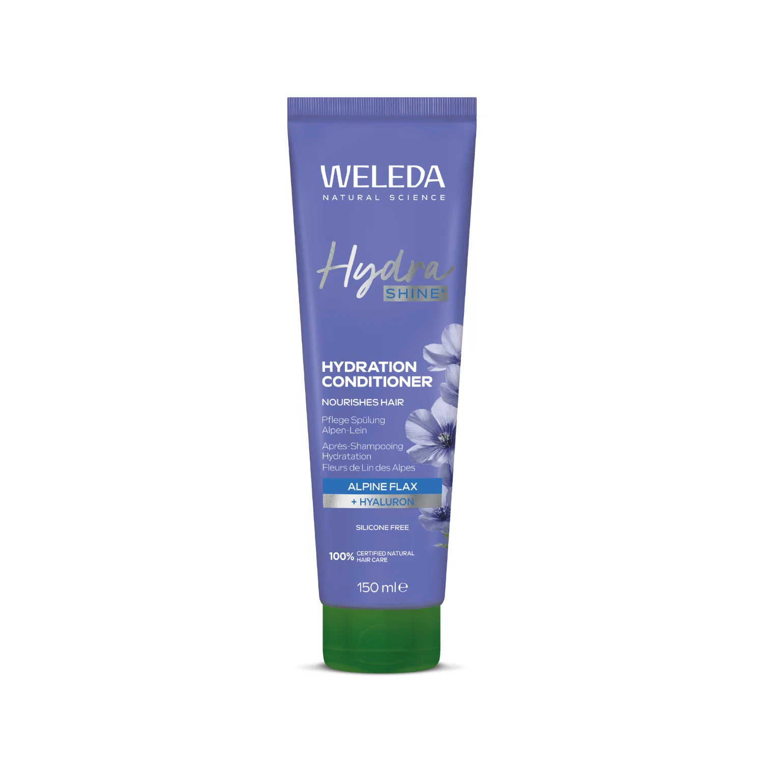 Weleda Hydra Shine nawilżająca odżywka do włosów, 150 ml