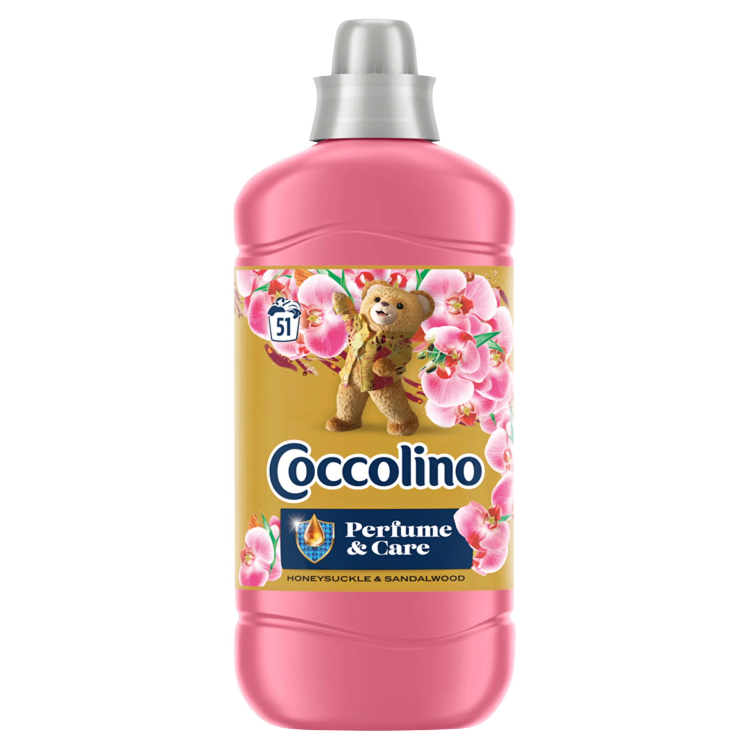 Coccolino Perfume & Care Płyn do płukania tkanin Honeysuckle & Sandalwood, 1275 ml