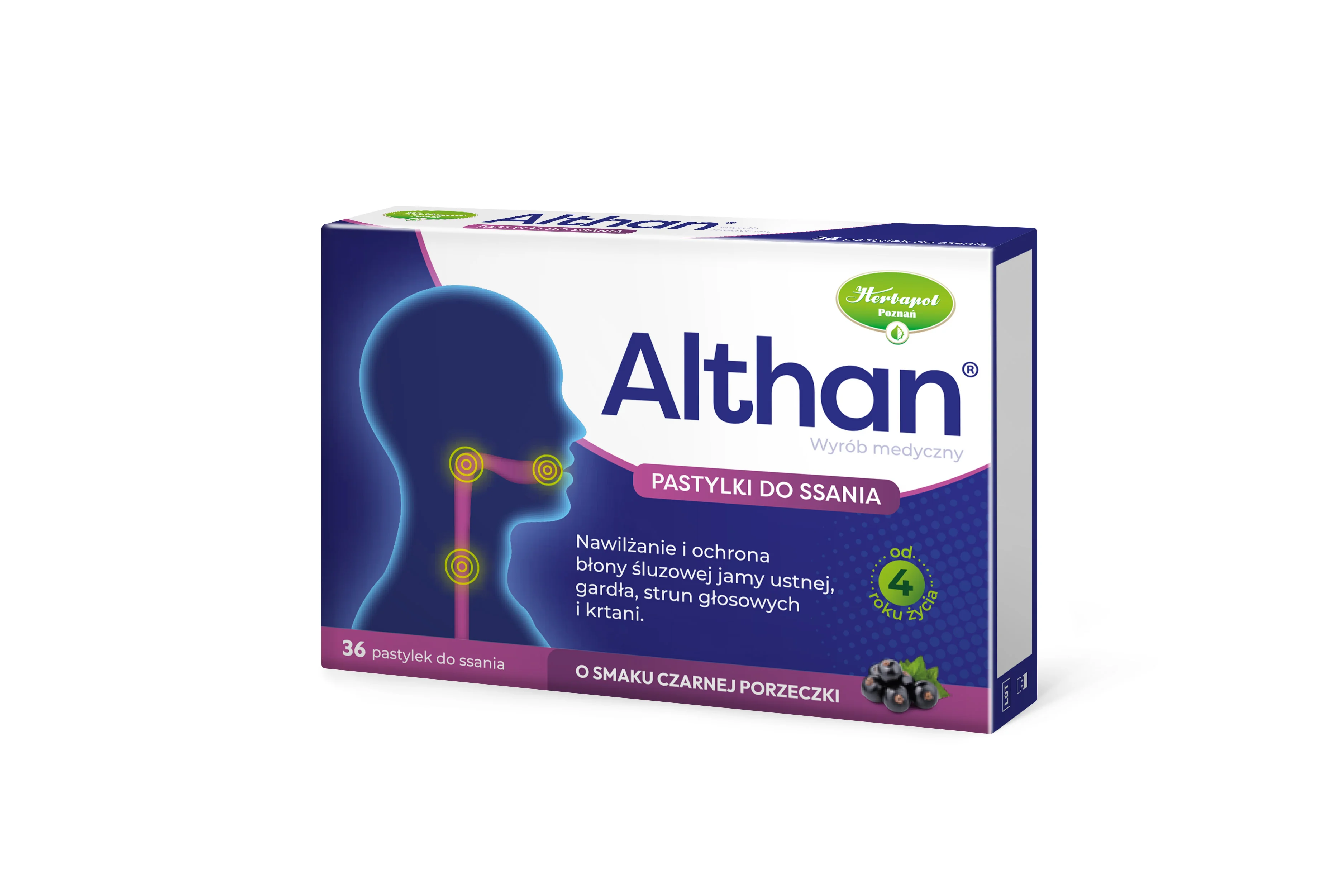 Althan pastylki do ssania, 36 sztuk