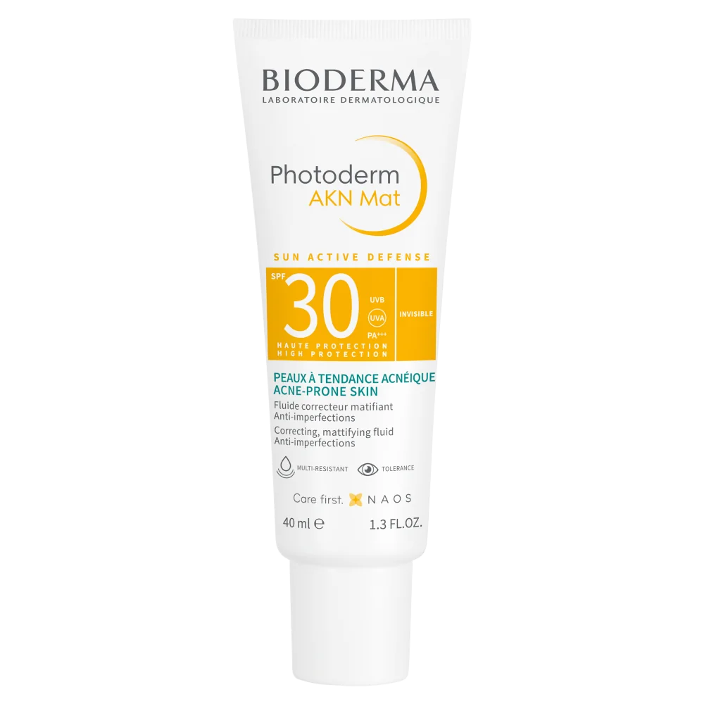 Bioderma Photoderm AKN Mat krem do skóry tłustej i mieszanej SPF 30, 40 ml