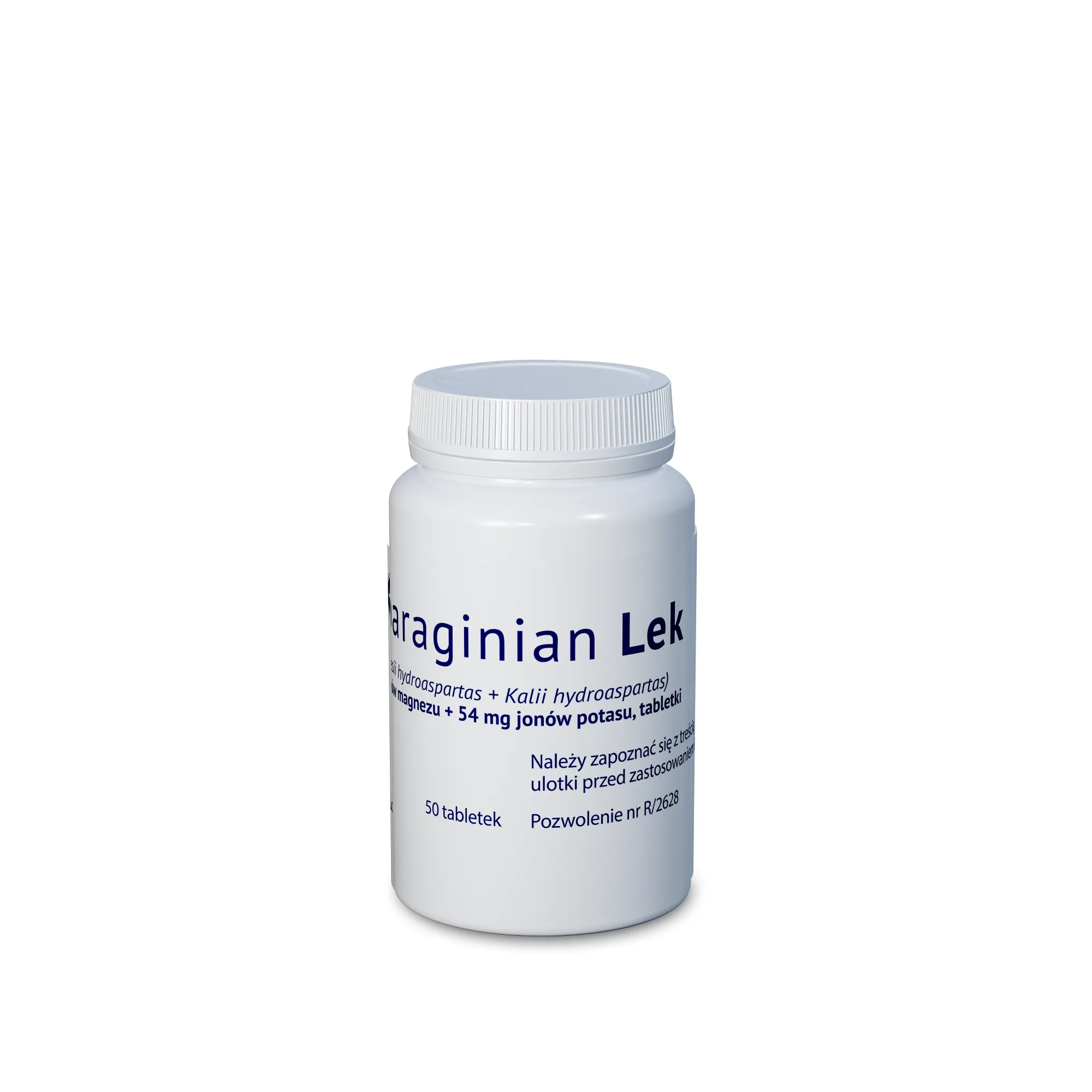 Asparaginian Lek, 17 mg + 54 mg, 50 tabletek 