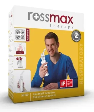 Rossmax NH60, przenośny inhalator tłokowy, 1 sztuka