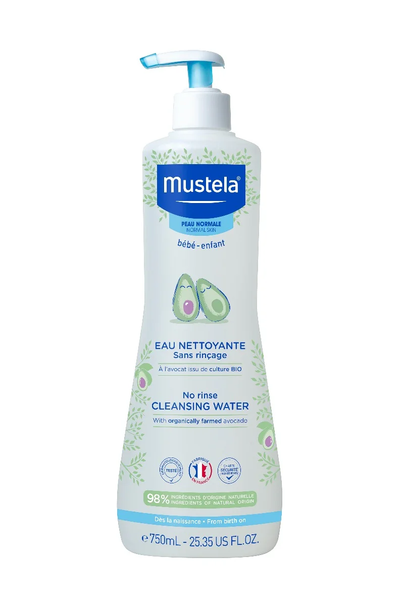 Mustela Bebe-Enfant Woda oczyszczająca bez spłukiwania, 750 ml