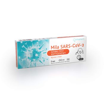 Mila SARS-CoV-2 szybki test antygenowy, wymaz z nosa, 1 sztuka 