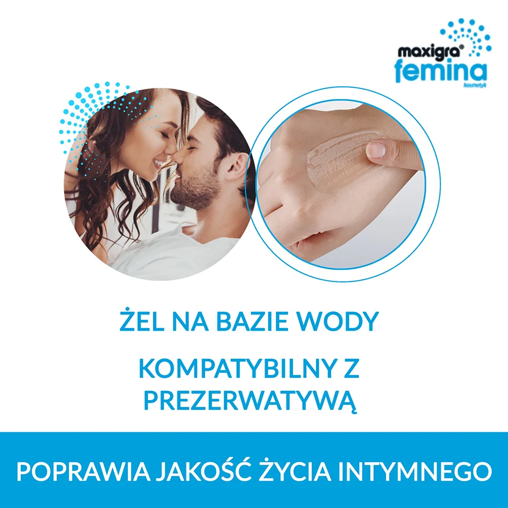 Maxigra femina nawilżający żel intymny, 75 ml