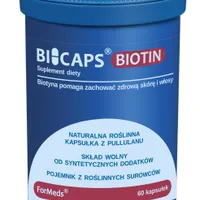 ForMeds Bicaps Biotyna, suplement diety, 60 kapsułek