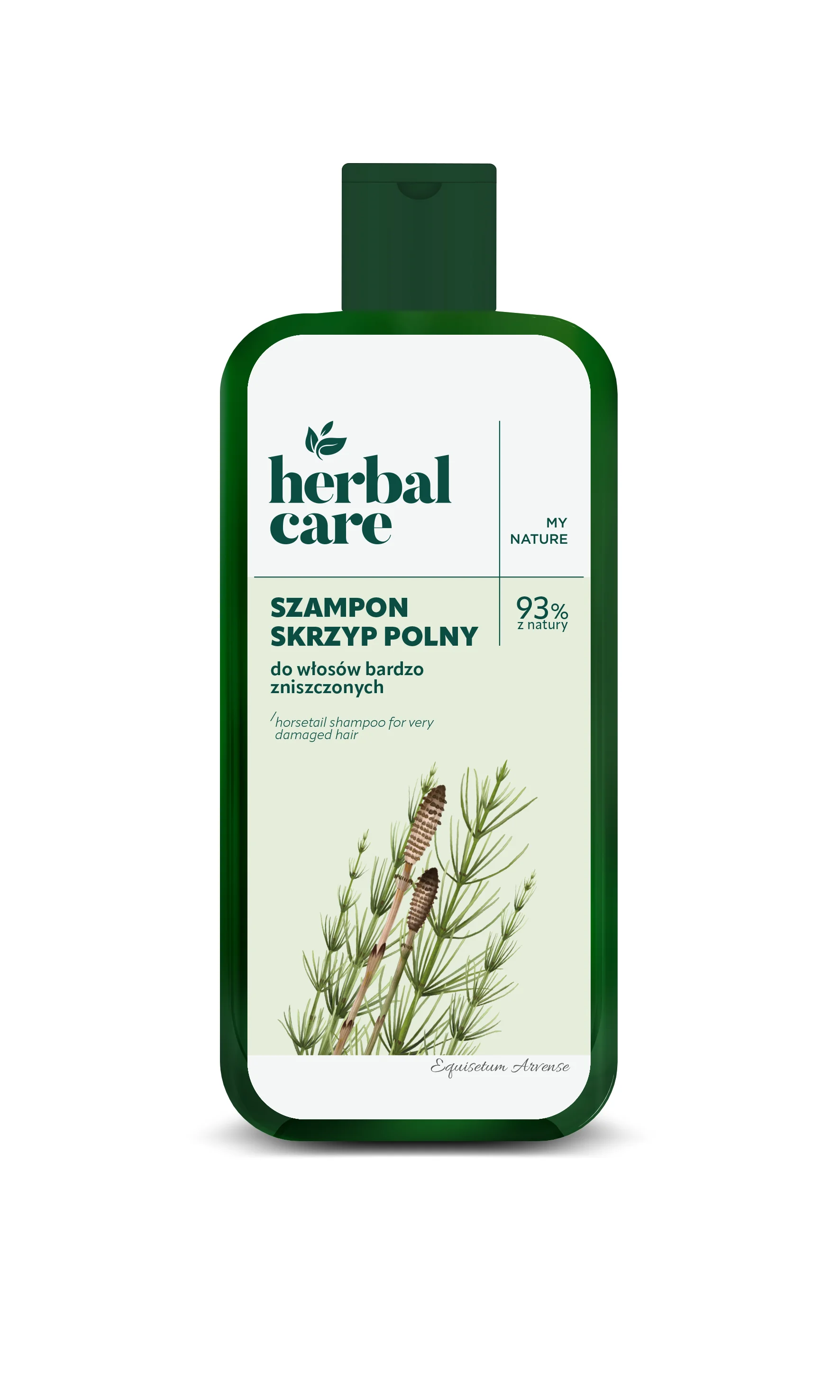 Herbal Care Skrzyp polny szampon do włosów bardzo zniszczonych, 330 ml