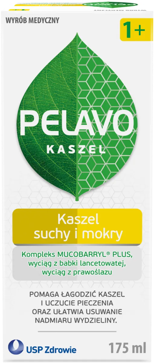 Pelavo Kaszel suchy i mokry, syrop, 175 ml