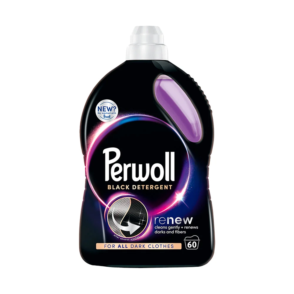 Perwoll Renew Black płyn do prania, 60 prań, 3 l