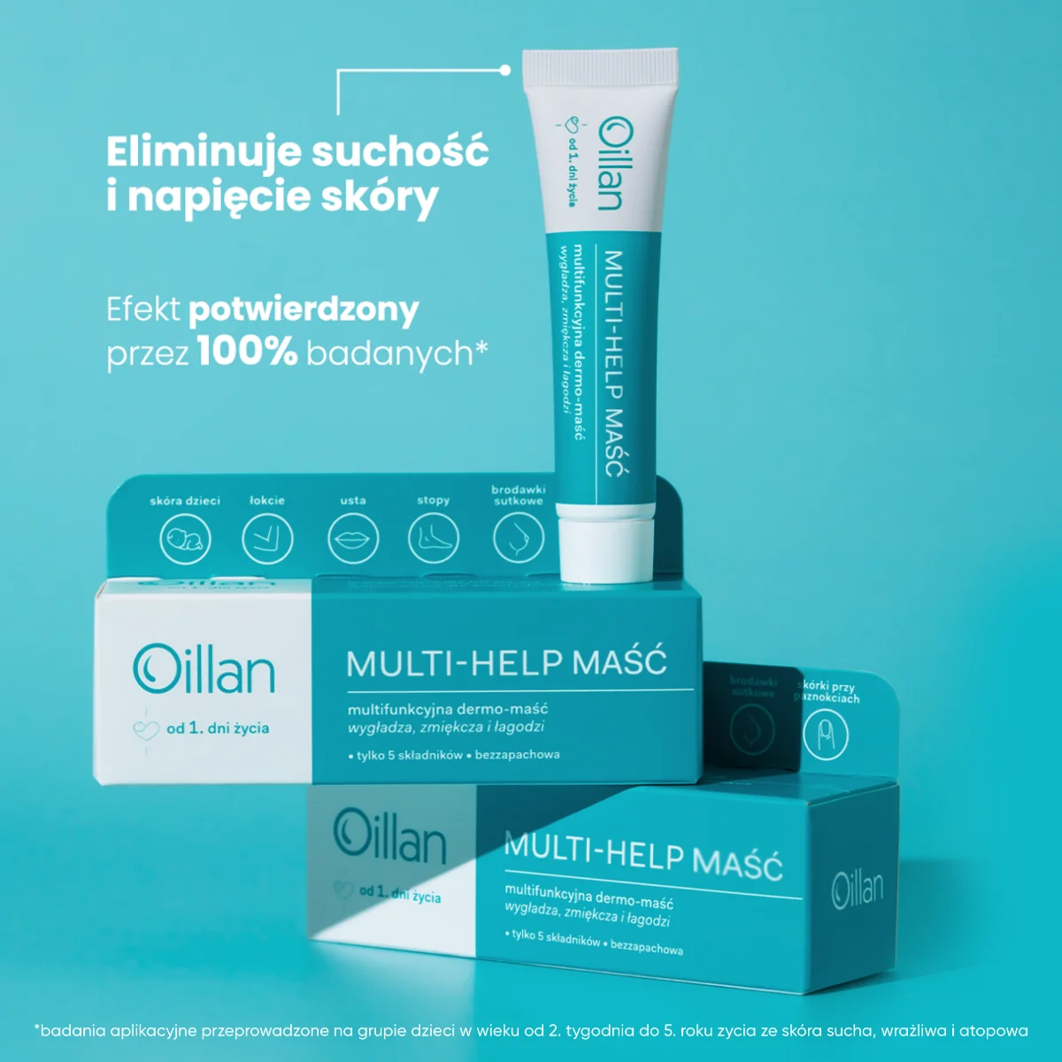 Oillan Multi-Help Multifunkcyjna dermo-maść, 12 g