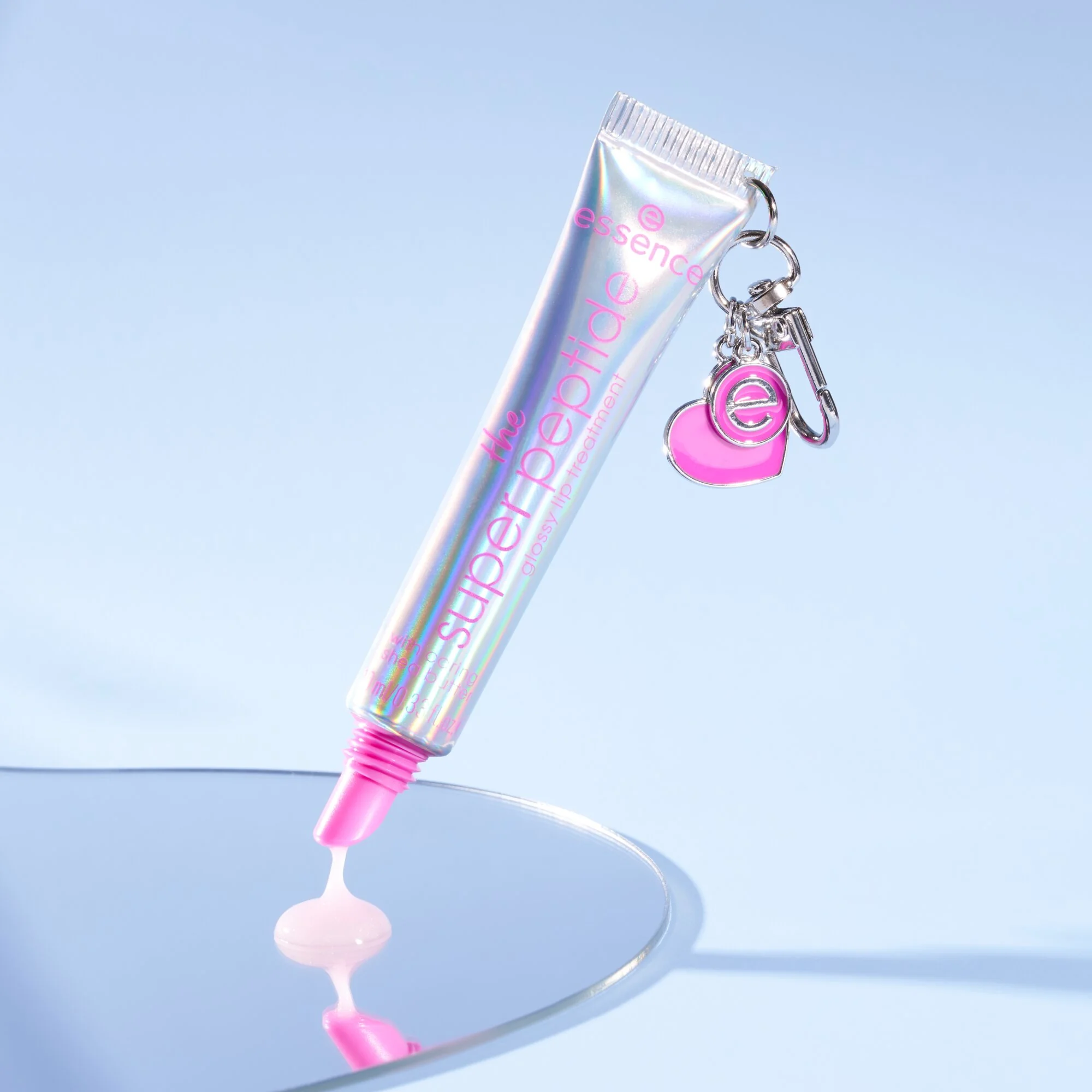 Essence The Super Peptide Glossy Lip odżywka do ust na dzień i noc 05 Holomazing! 10 ml