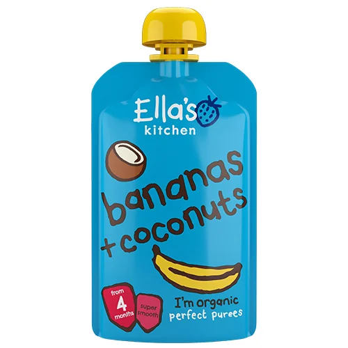 Ella's Kitchen BIO banan i kokos, 120 g