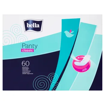 Bella Panty Classic,  wkładki higieniczne, 60 sztuk 