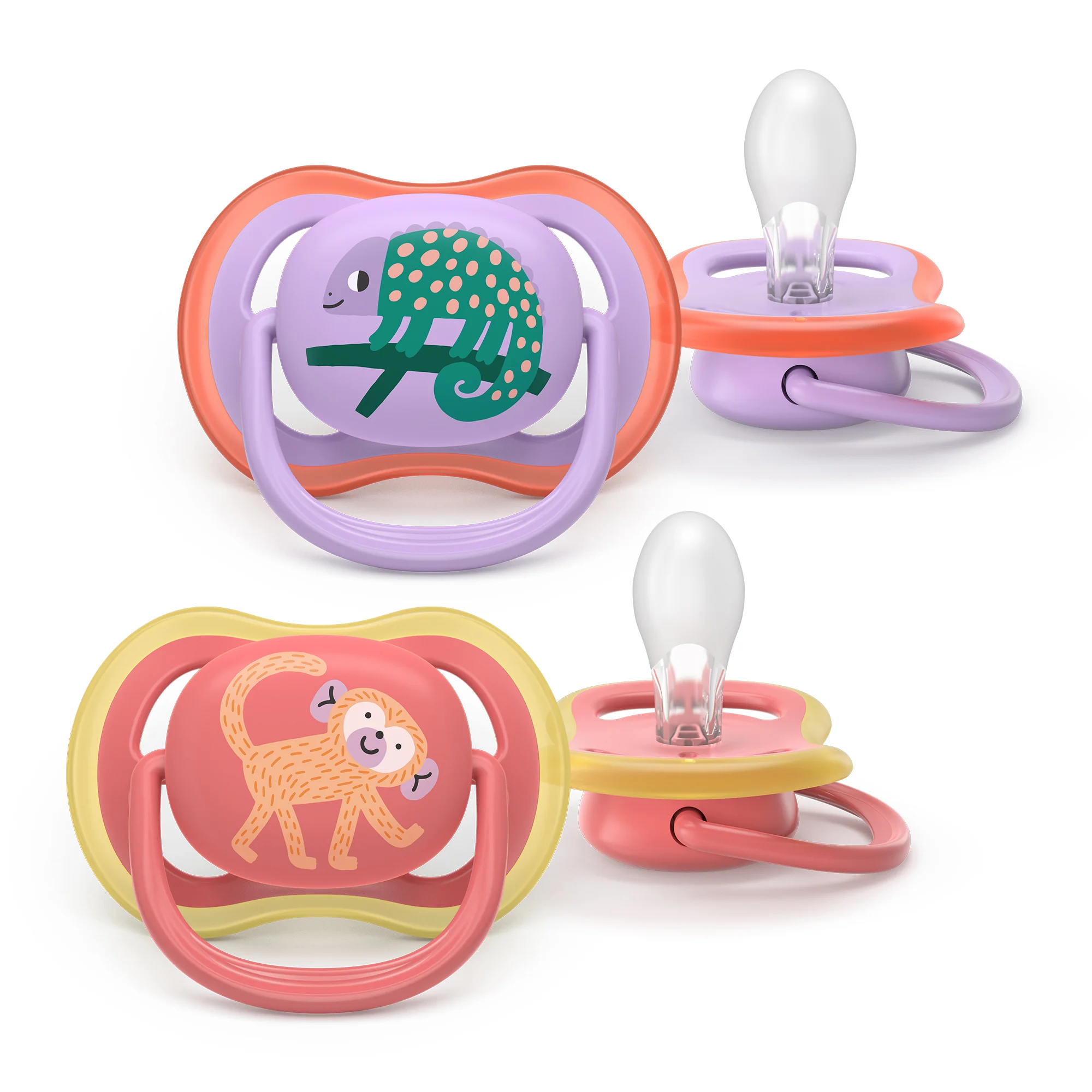 Philips Avent Ultra Air ortodontyczny smoczek uspokajający 18m+, 2 sztuki