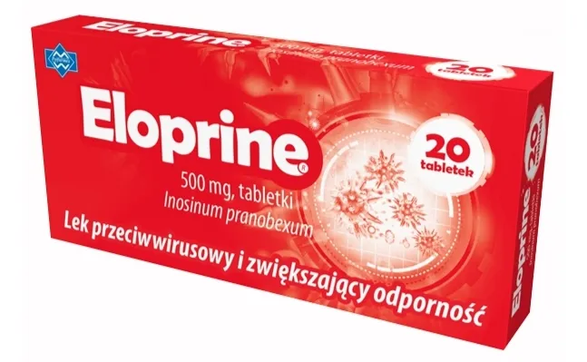 Eloprine, 500 mg, 20 tabletek