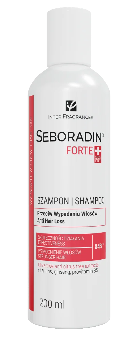 Seboradin Forte szampon przeciw wypadaniu włosów, 200 ml