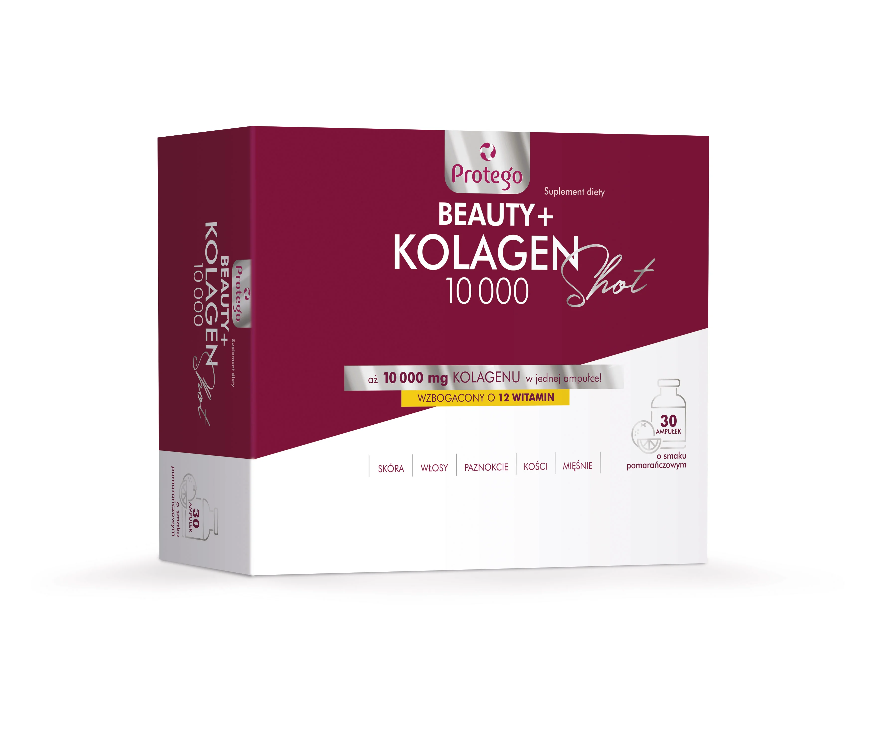 Protego Beauty+ Kolagen 10000 Shot 30 ampułek