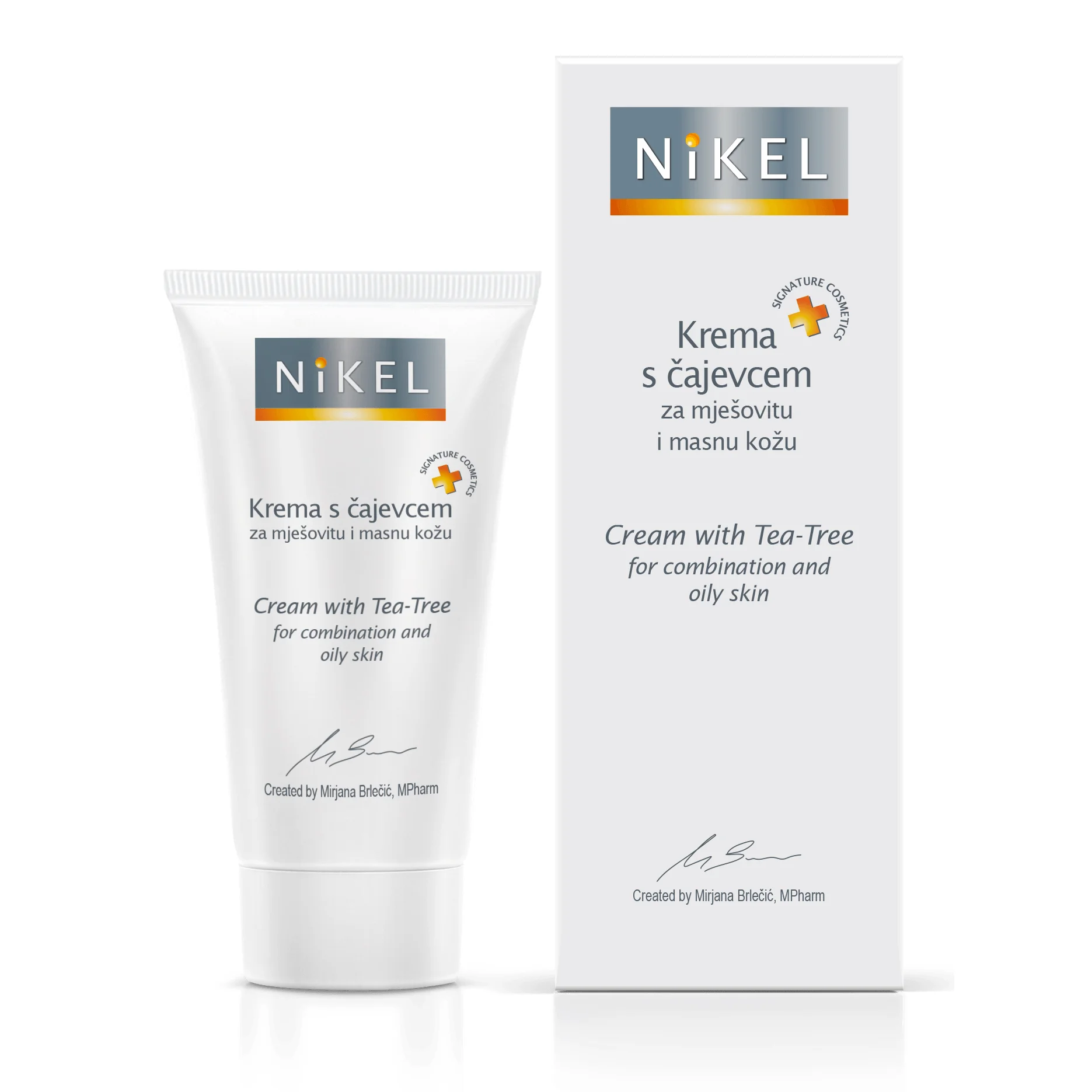 Nikel krem do cery trądzikowej z zieloną herbatą, 50 ml