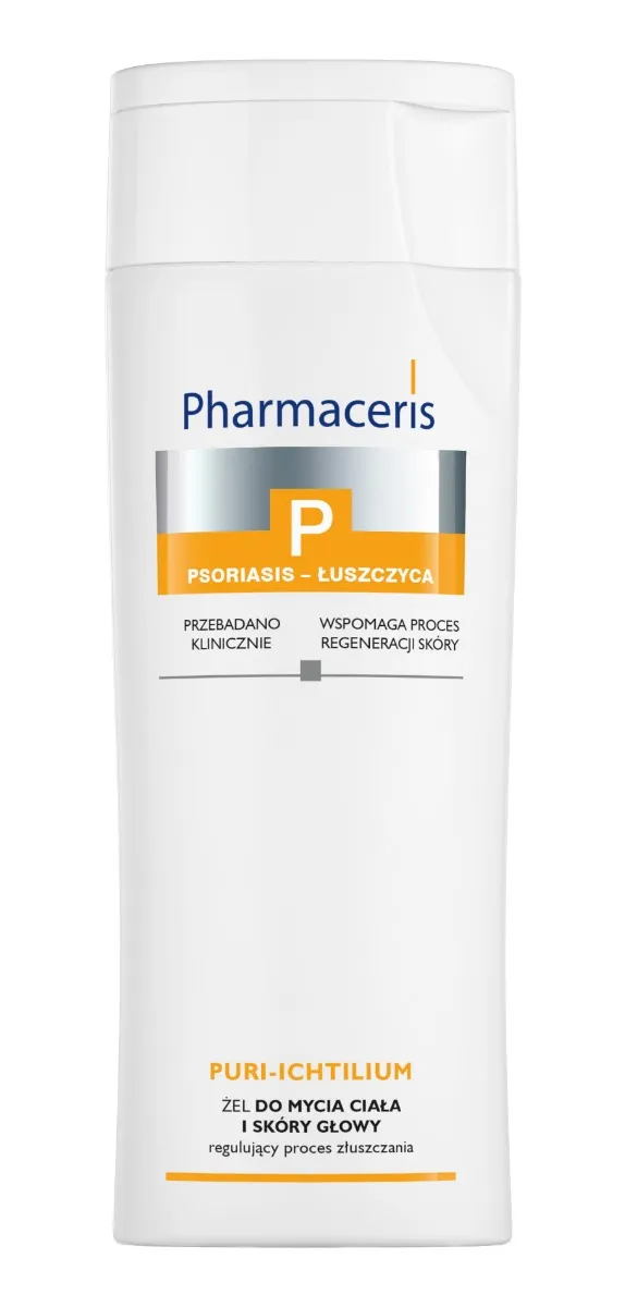 Pharmaceris P Puri-Ichtilium, żel do mycia ciała i skóry głowy, 250 ml 