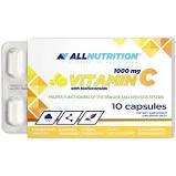 Allnutrition Witamina C 1000 mg, suplement diety, 10 kapsułek