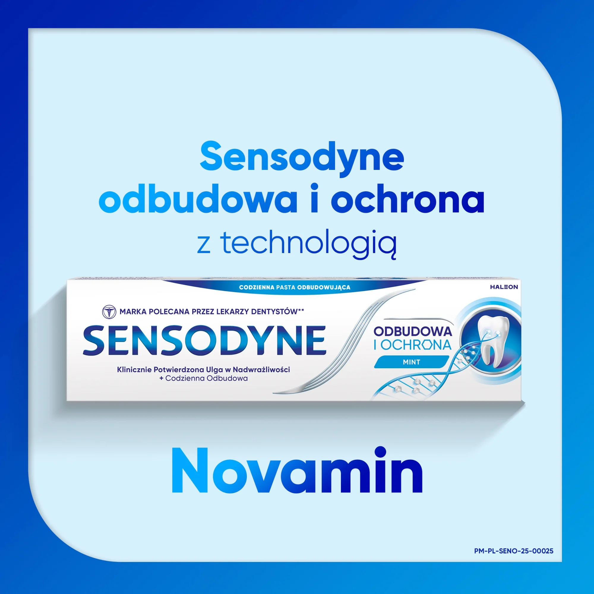 Sensodyne Odbudowa i Ochrona pasta do zębów z fluorkiem, 75 ml