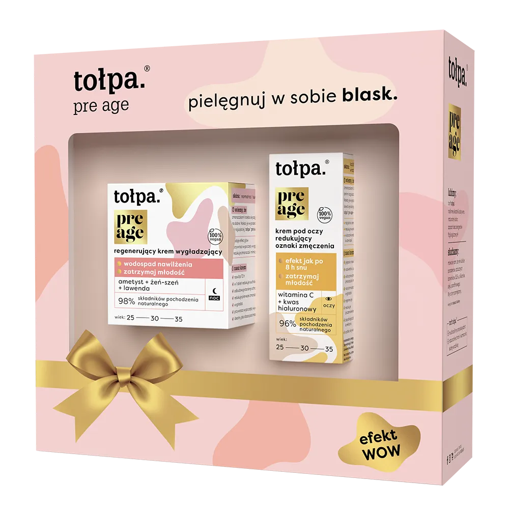 Tołpa Pre Age Odmłodzenie zestaw kosmetyków pielęgnacyjnych, 50 ml + 10 ml