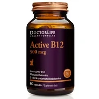 Doctor Life Active B12 500 mg, 60 kapsułek