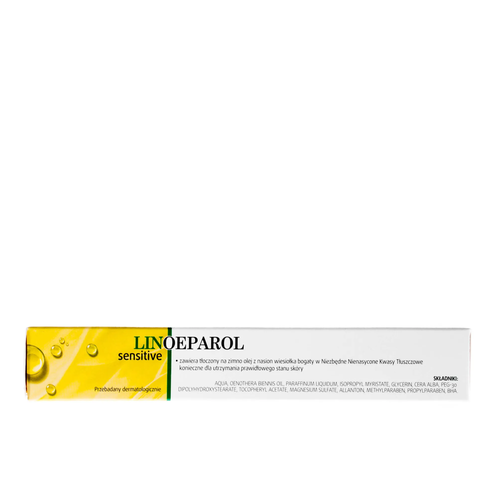 Linoeparol - krem półtłusty do skóry wrażliwej, skłonnej do alergii, 30 ml 