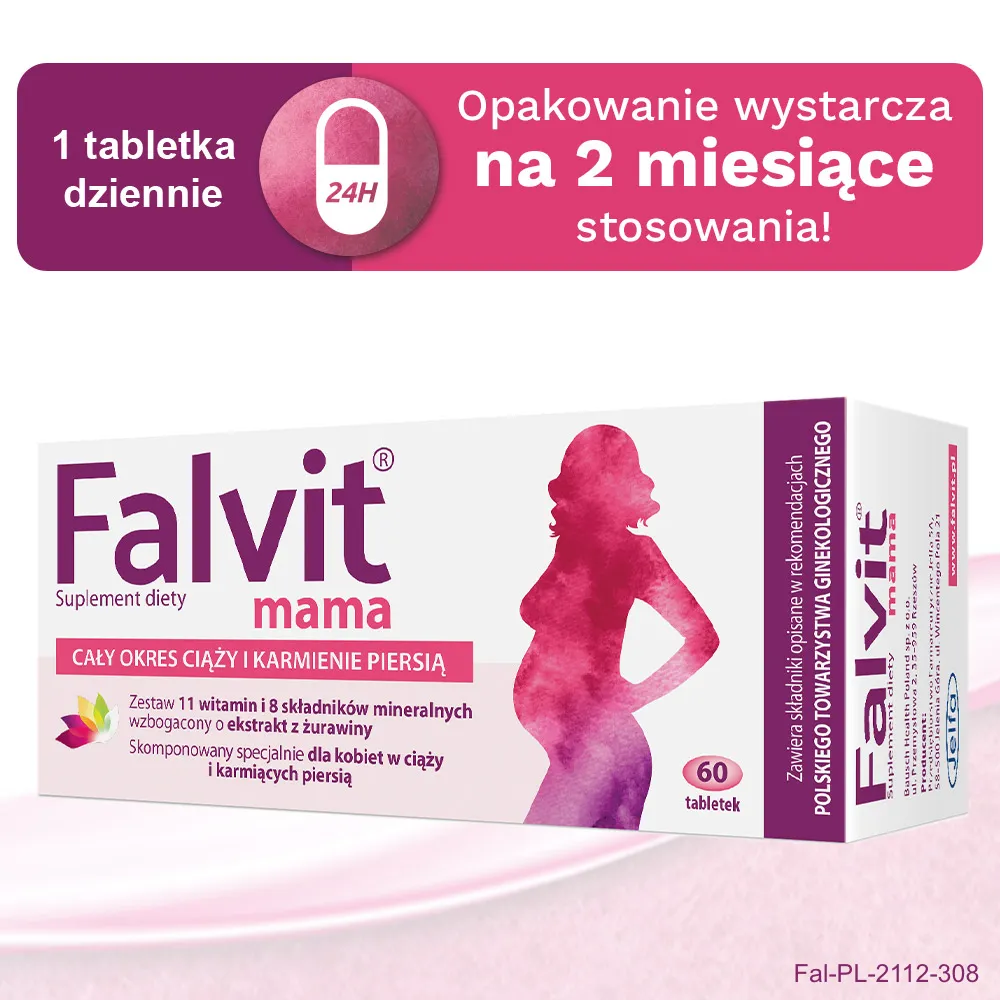Falvit Mama, 60 tabletek 