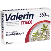 Valerin max, 360 mg, 10 tabletek powlekanych