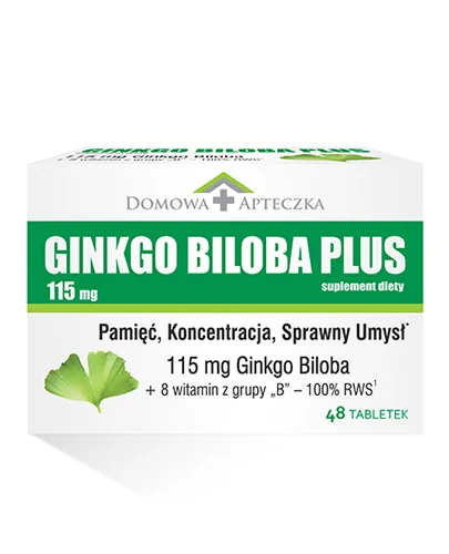 Ginkgo Biloba Plus 48 tabletek