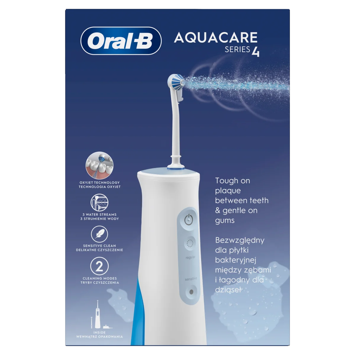 Oral-B Aquacare 4 irygator do zębów, 1 szt.