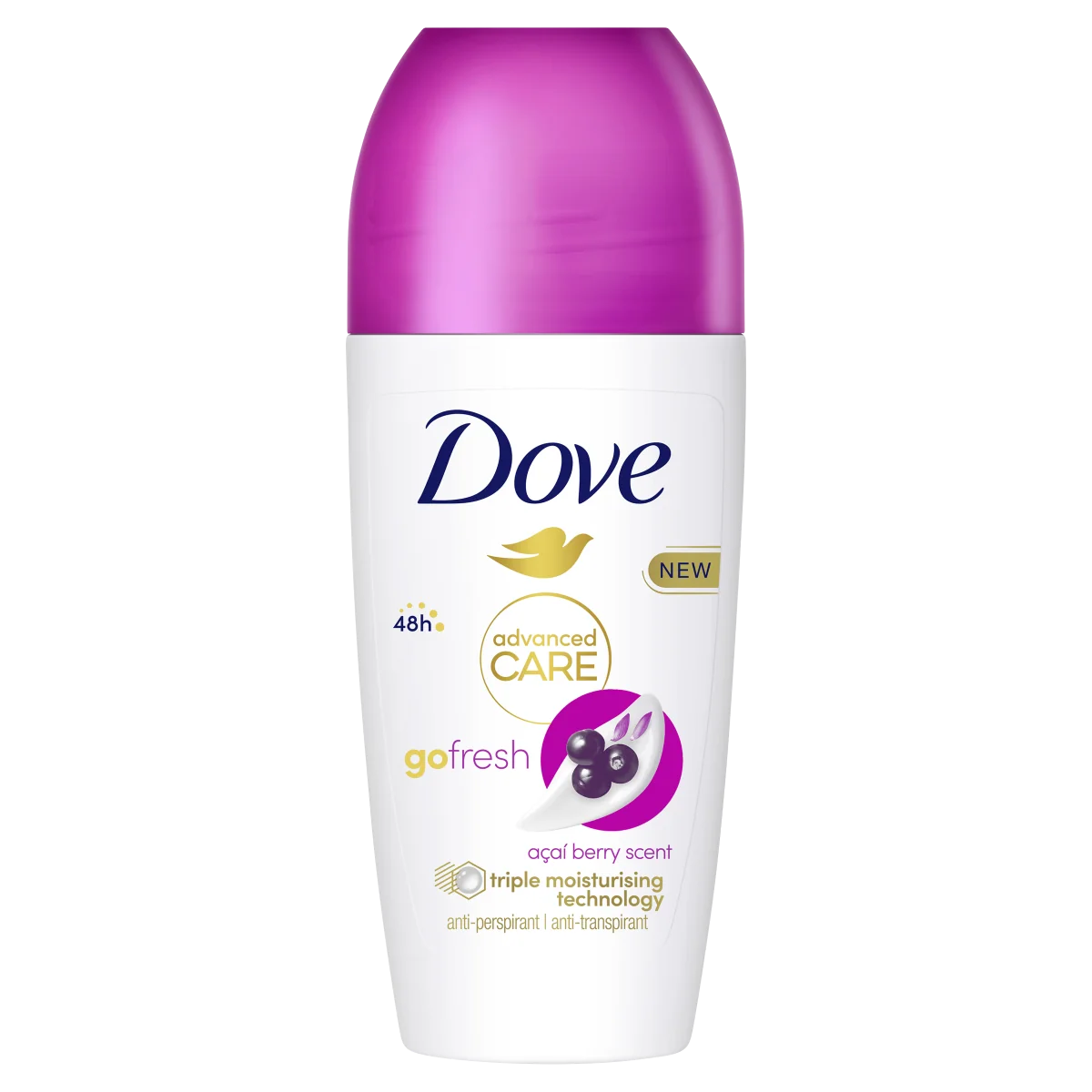 Dove Advanced Care Go Fresh antyperspirant w kulce Acai Berry Scent, 50 ml