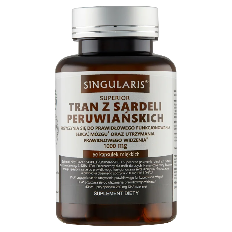 Singularis Superior Tran z sardeli peruwiańskich 60 kapsułek