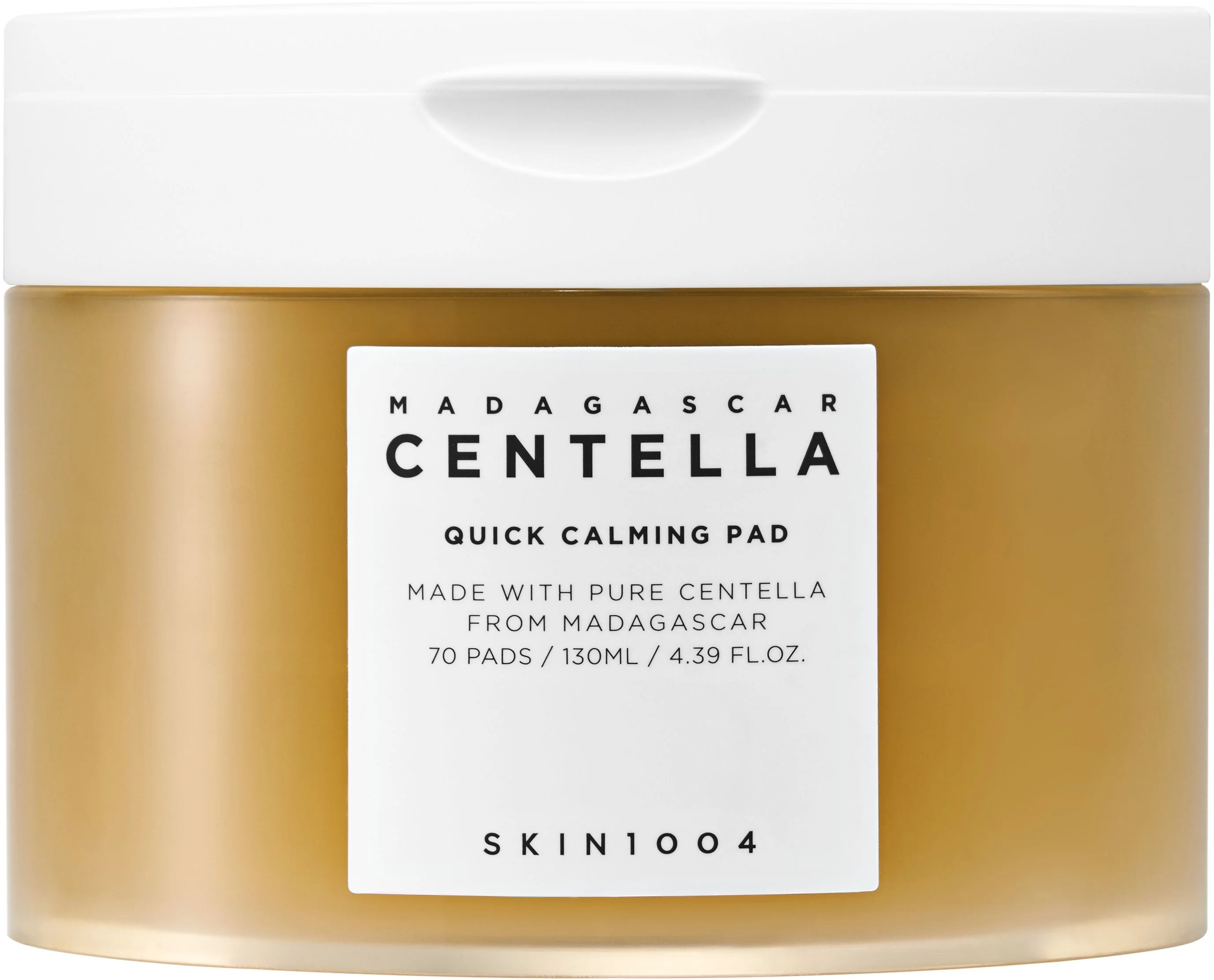 SKIN1004 Madagascar Centella Quick Calming Pad łagodzące płatki do twarzy, 70 sztuk