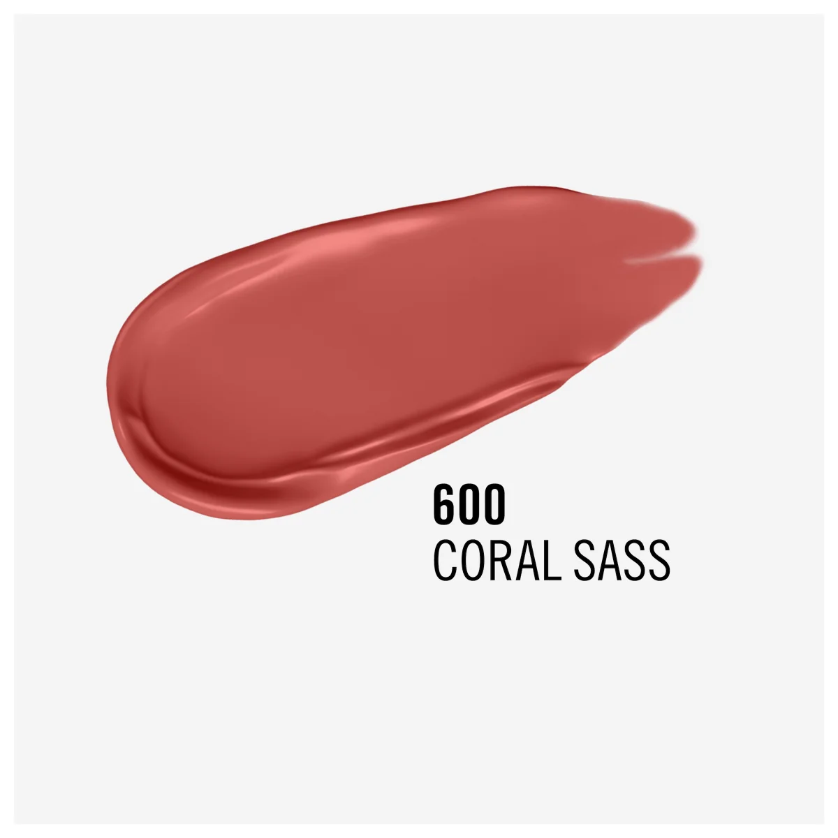 Rimmel Lasting Mega Matte płynna pomadka do ust nr 600 Coral Sass, 7,4 ml