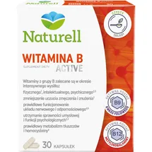 Naturell Witamina B Active, suplement diety, 30 kapsułek